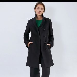 Babaton small Connor coat black